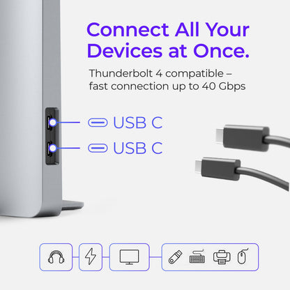 Ascrono® MacBook Docking Station